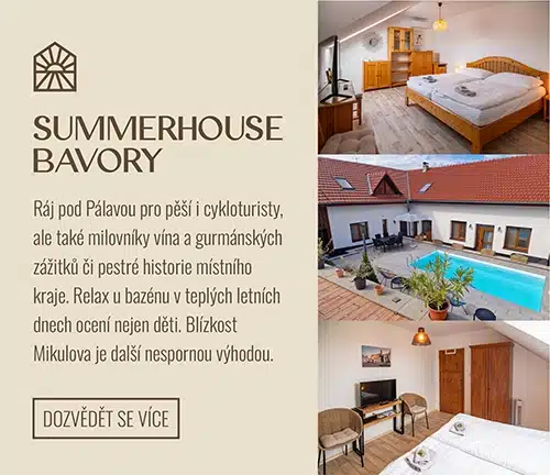 Ubytování Summerhouse Bavory penzion